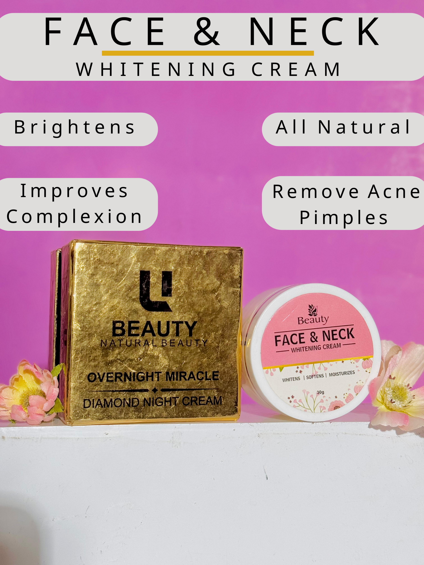 FACE & NECK WHITENING CREAM