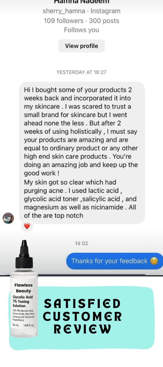 Glycolic Acid 7% Toning Solution