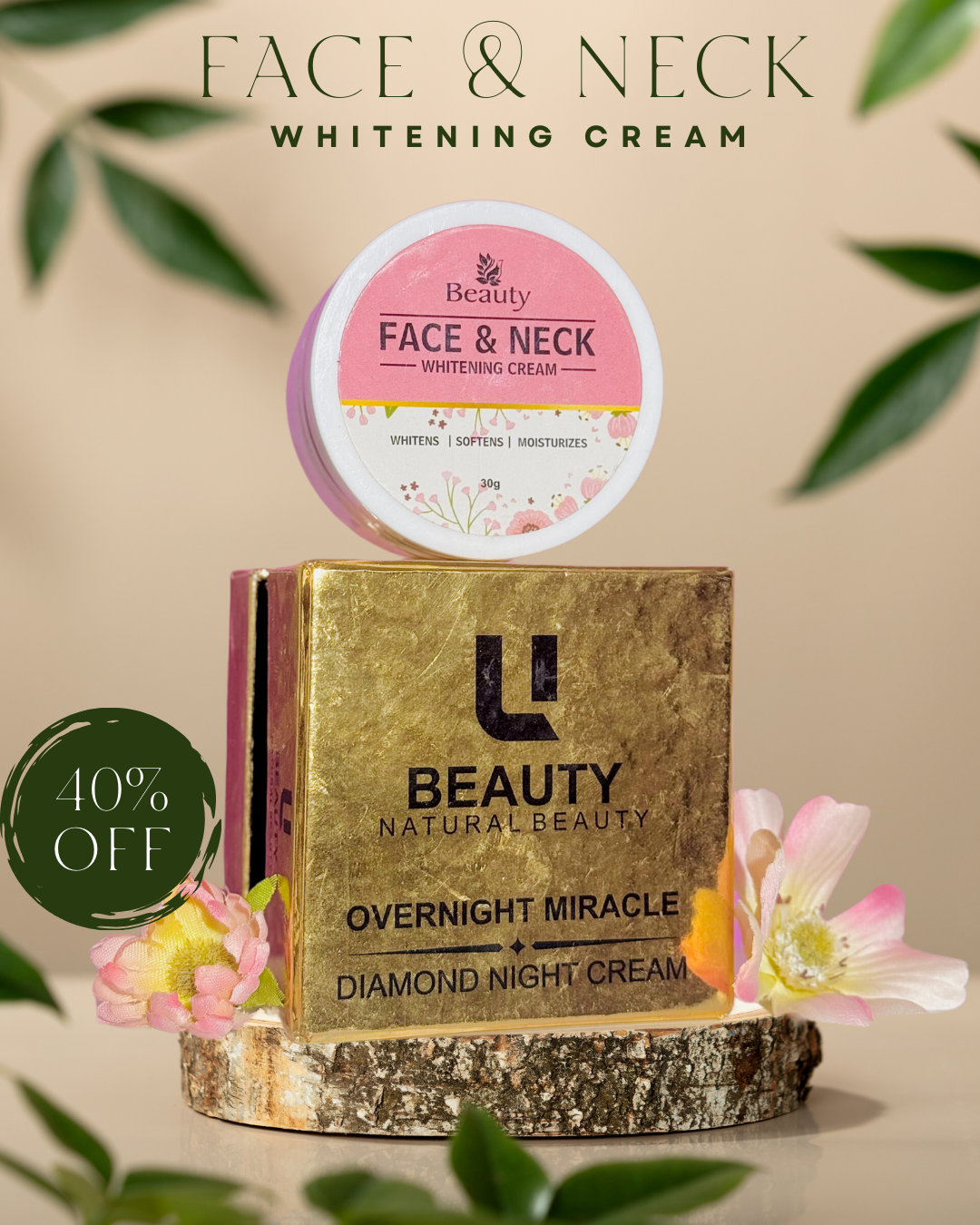 FACE & NECK WHITENING CREAM