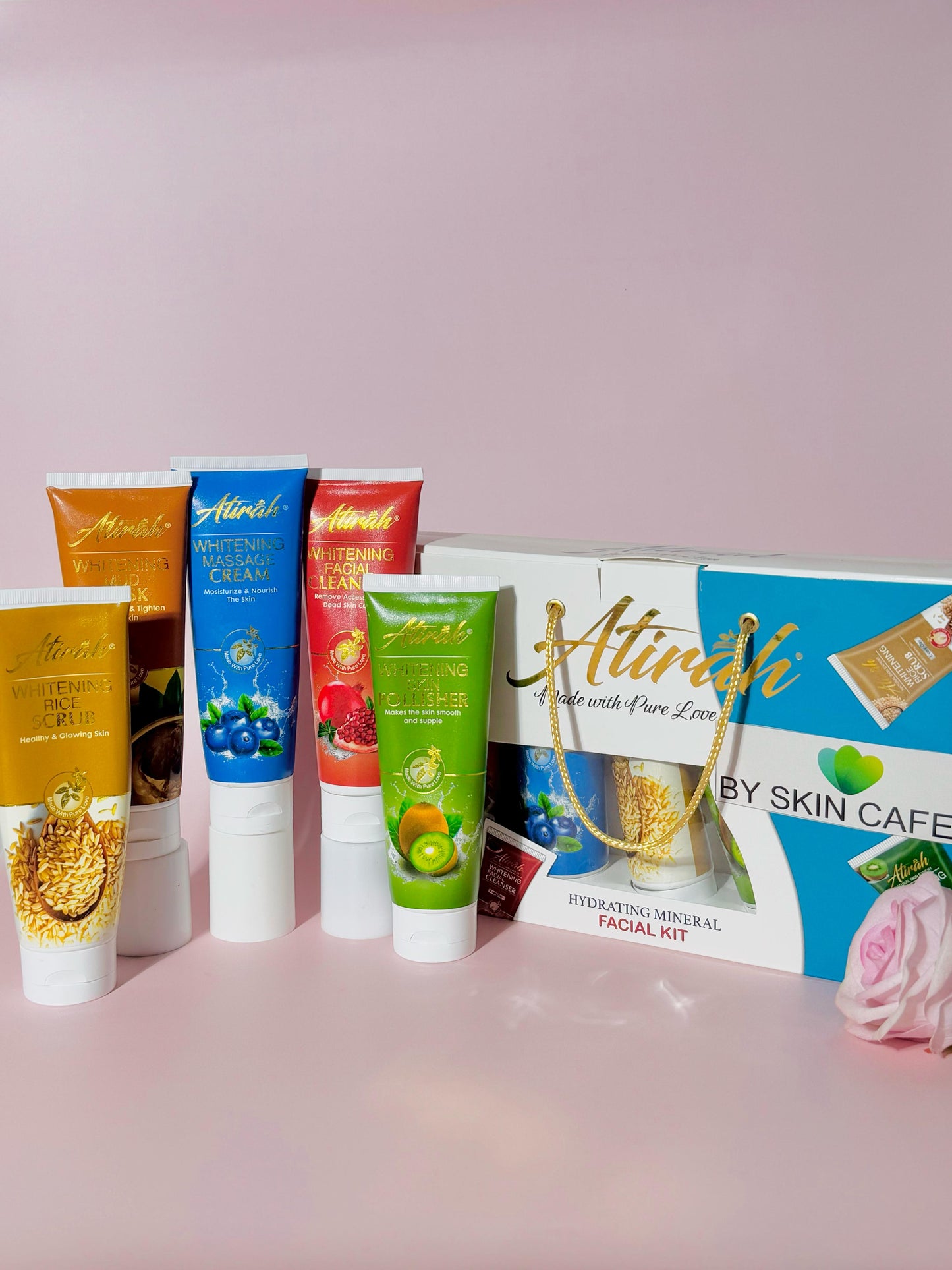 INSTANT WHITENING FACIAL KIT [ HYDRATING MINERALS ]