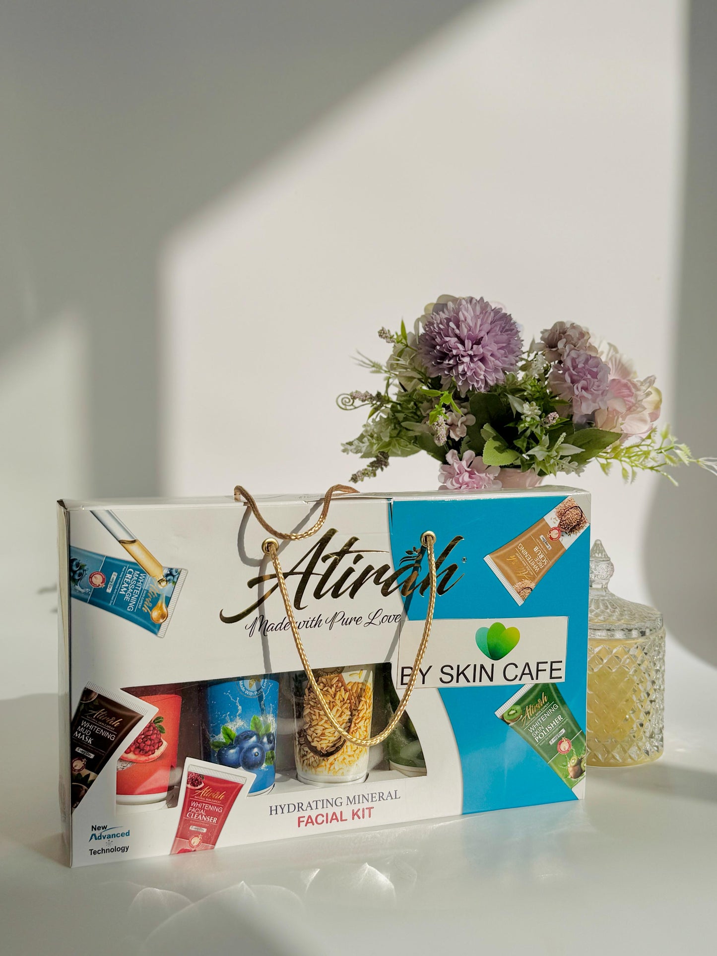 INSTANT WHITENING FACIAL KIT [ HYDRATING MINERALS ]