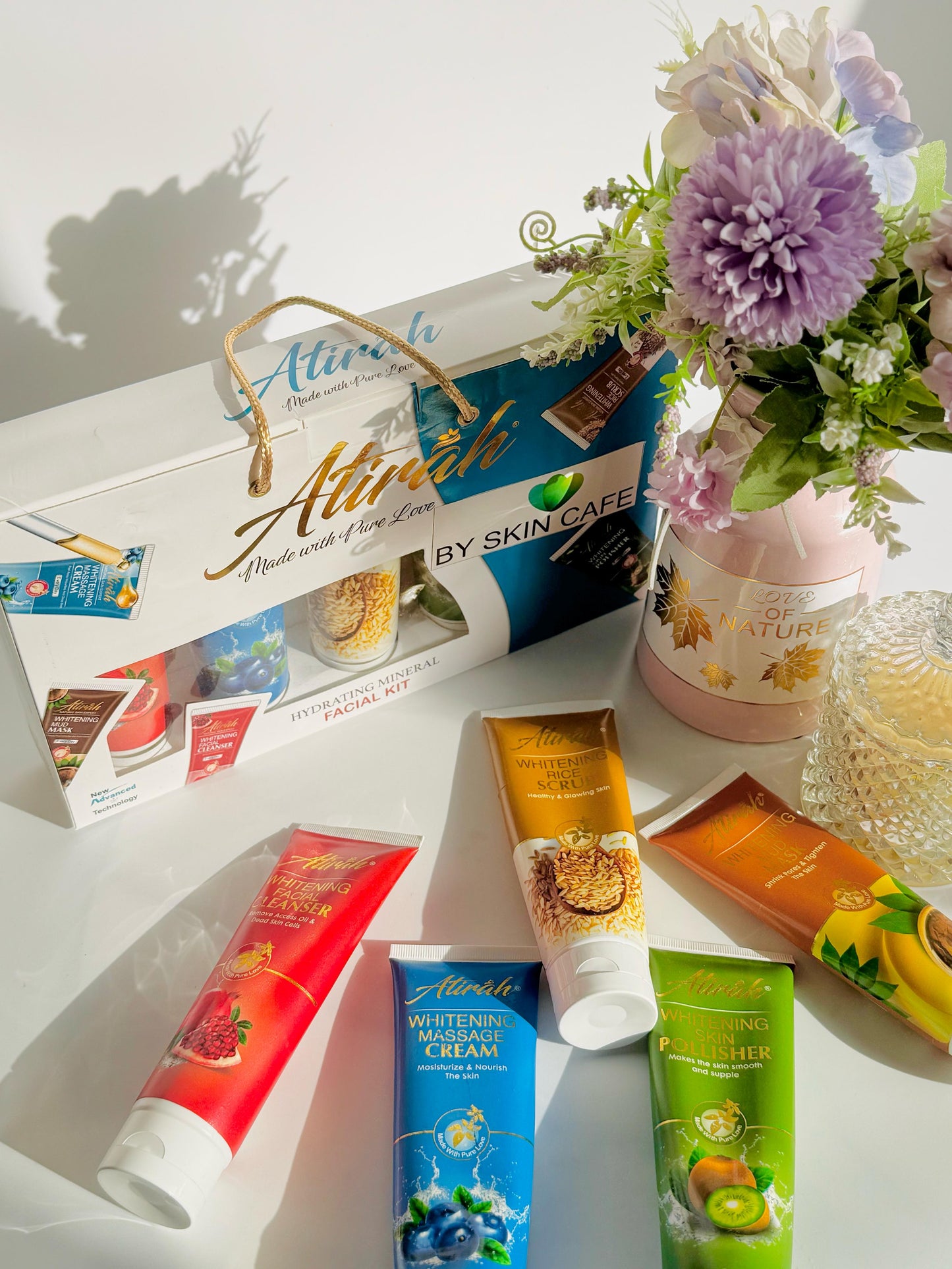 INSTANT WHITENING FACIAL KIT [ HYDRATING MINERALS ]