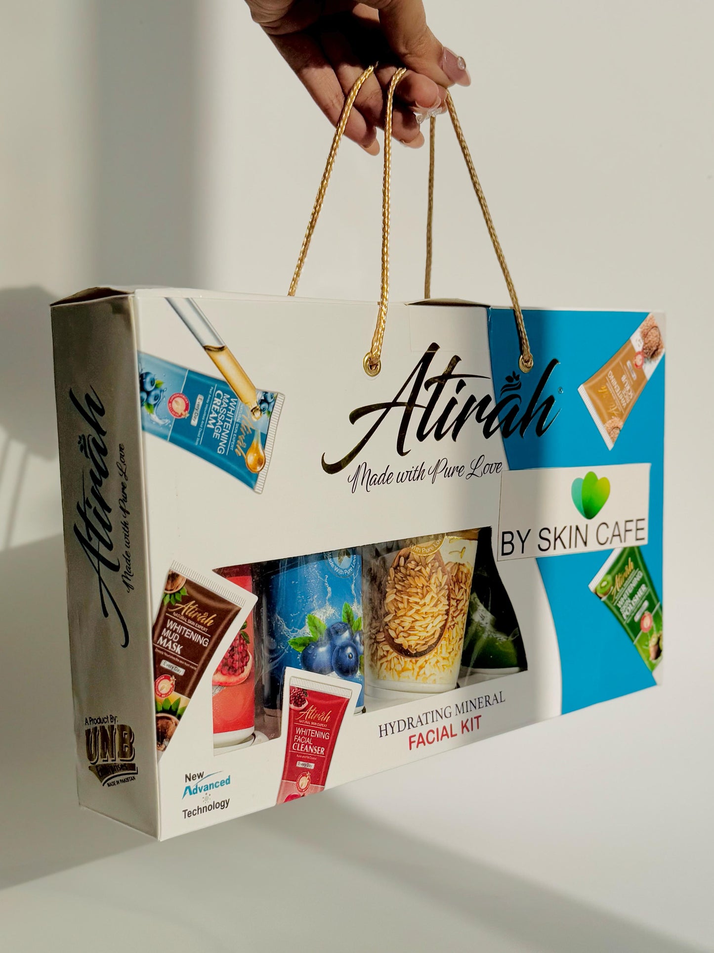 INSTANT WHITENING FACIAL KIT [ HYDRATING MINERALS ]