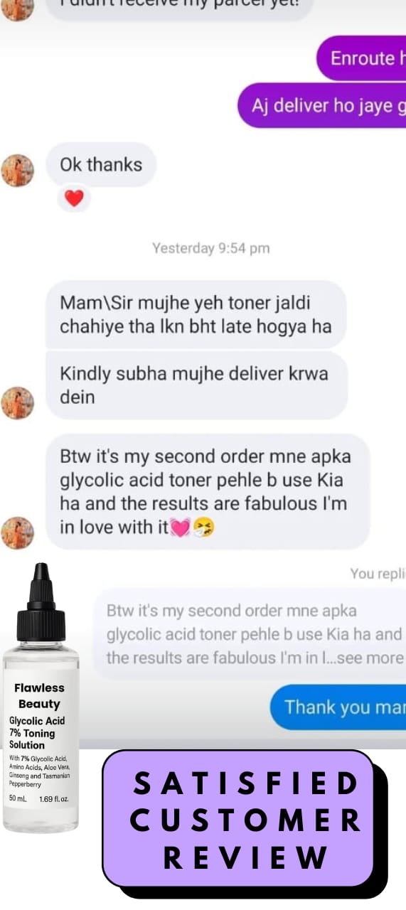 Glycolic Acid 7% Toning Solution