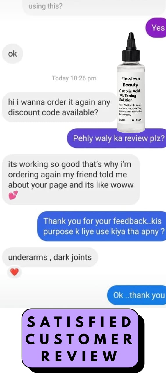 Glycolic Acid 7% Toning Solution