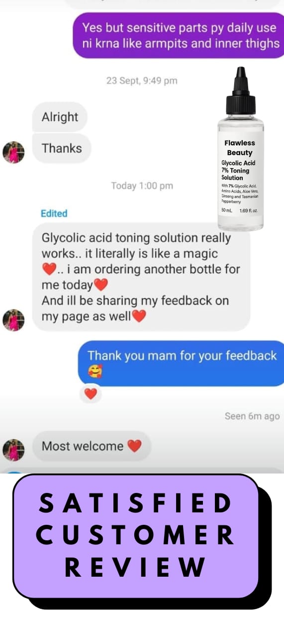 Glycolic Acid 7% Toning Solution