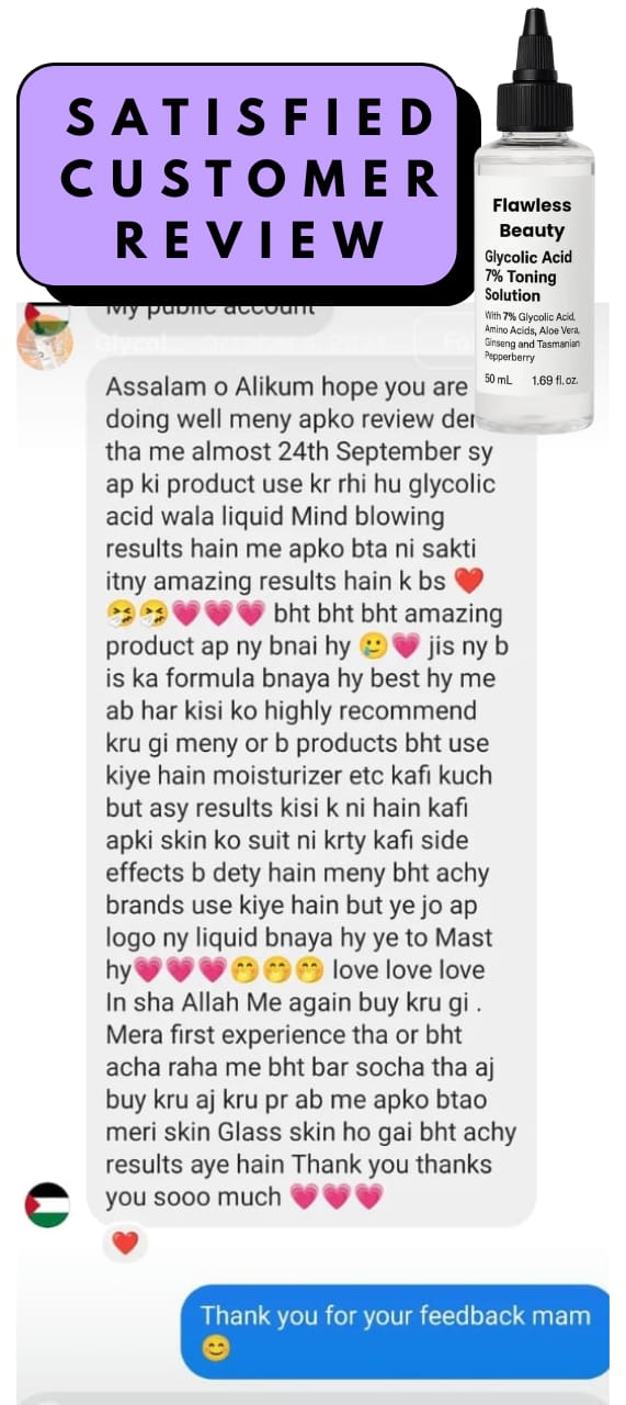 Glycolic Acid 7% Toning Solution