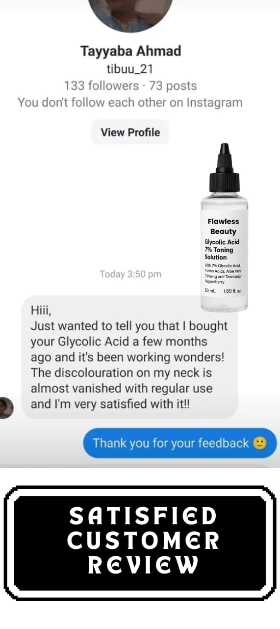 Glycolic Acid 7% Toning Solution
