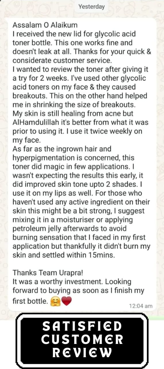 Glycolic Acid 7% Toning Solution