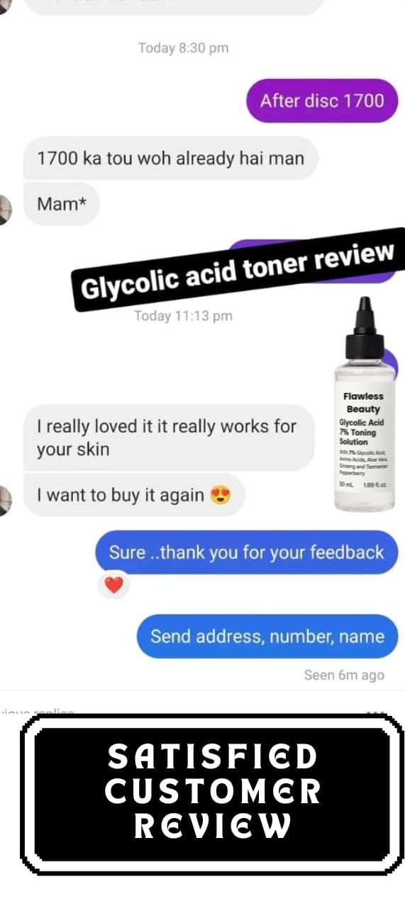 Glycolic Acid 7% Toning Solution