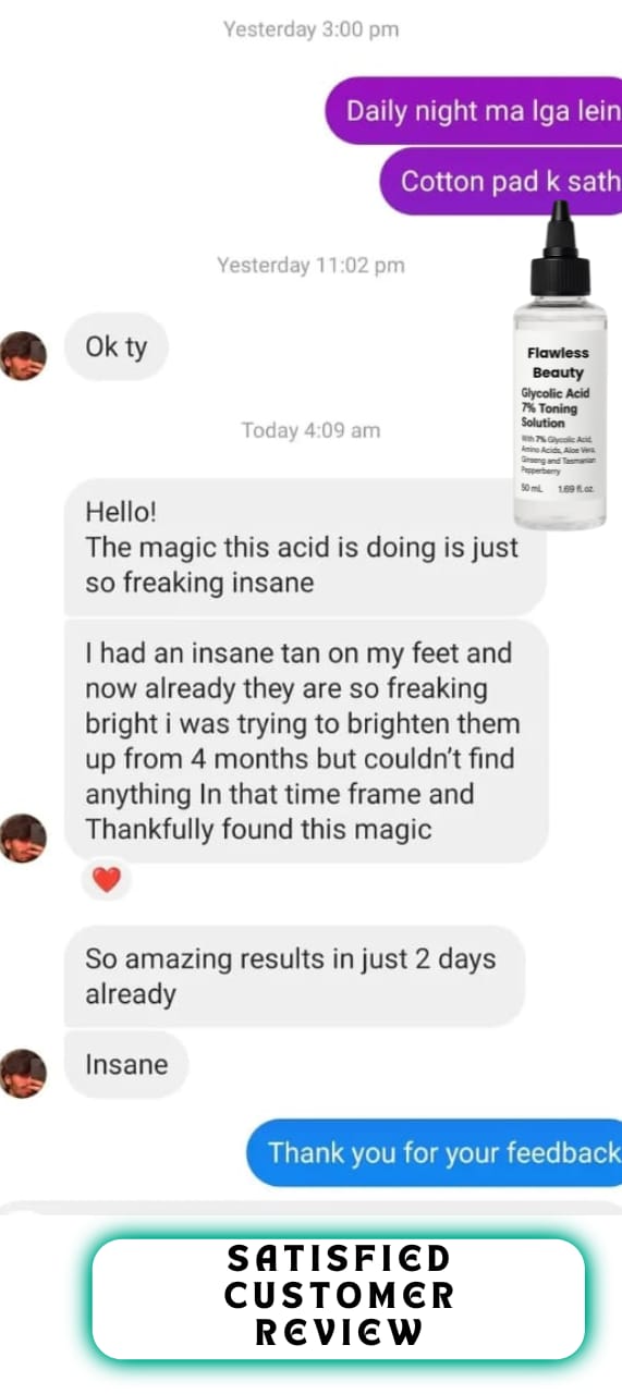 Glycolic Acid 7% Toning Solution