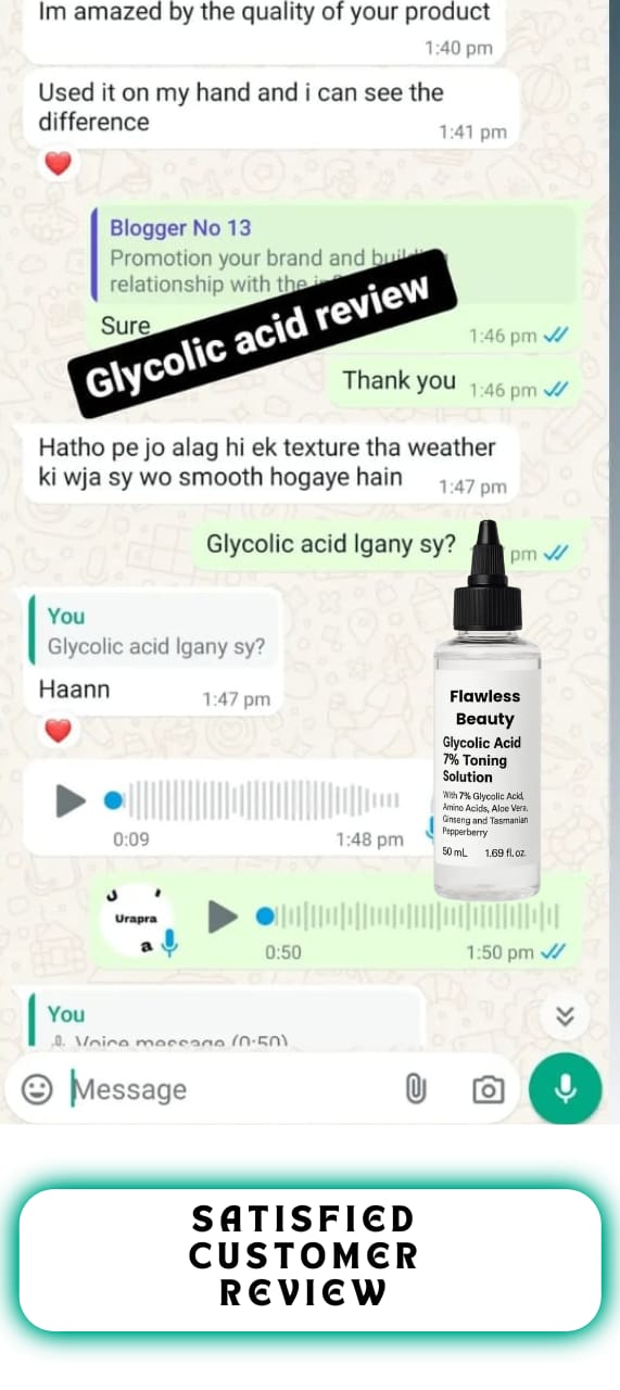 Glycolic Acid 7% Toning Solution