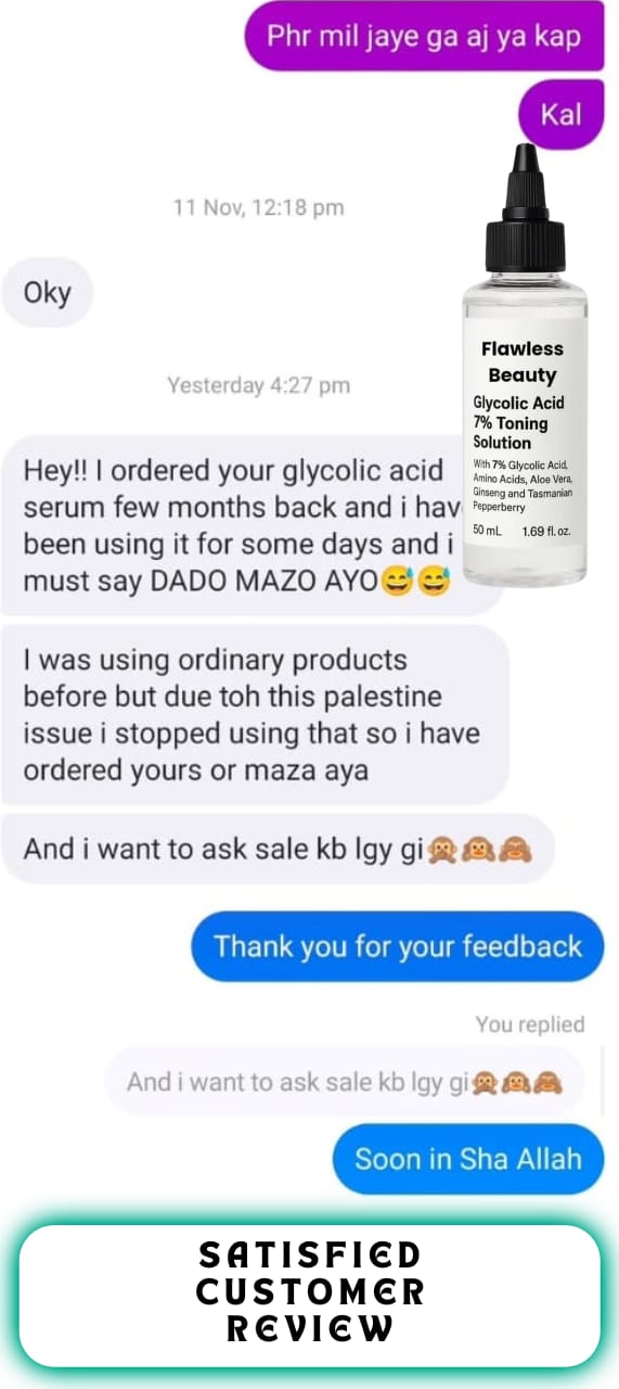 Glycolic Acid 7% Toning Solution