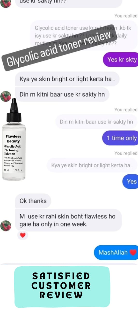 Glycolic Acid 7% Toning Solution