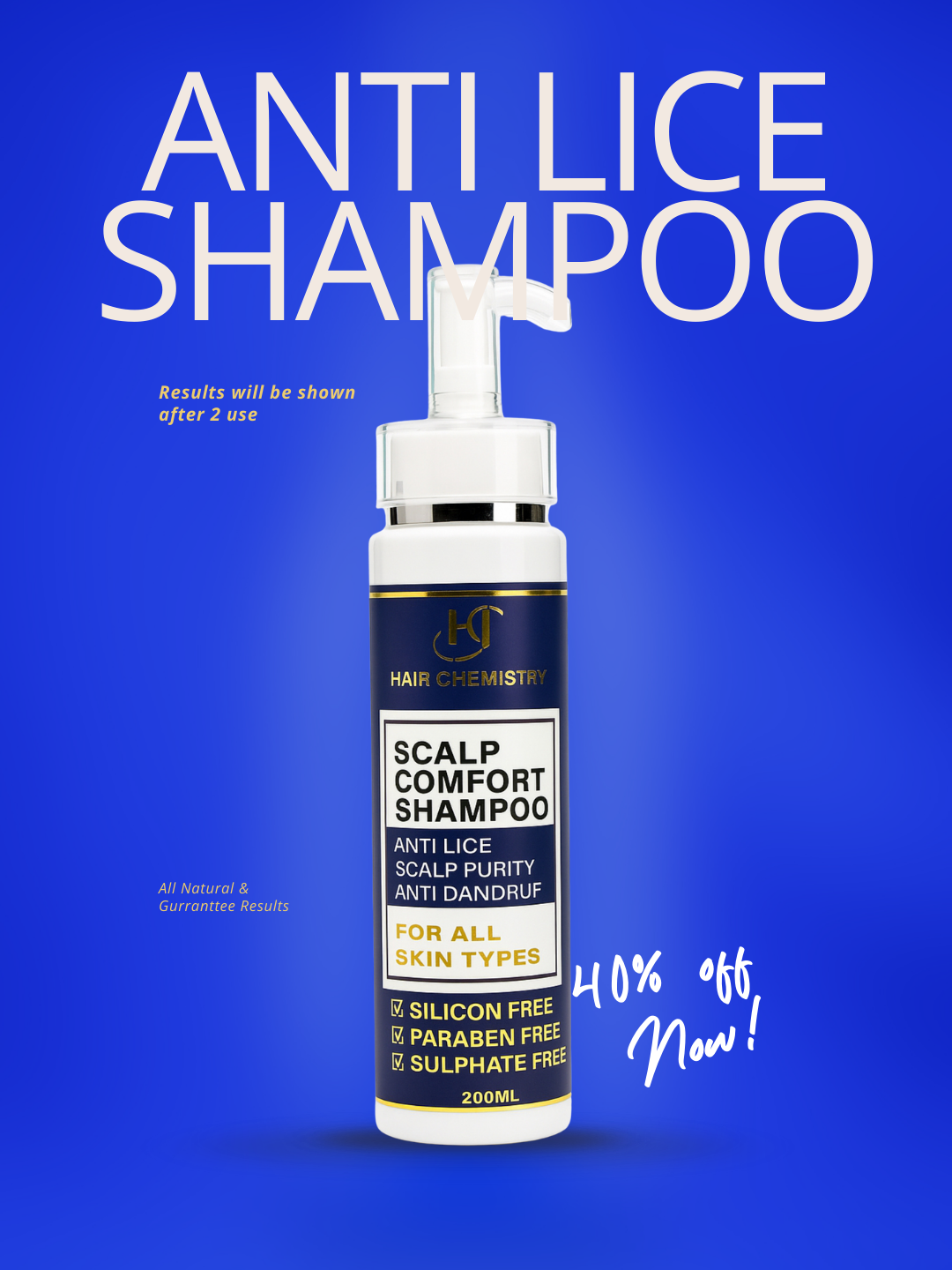 Anti-Lice Shampoo 200ml ( PREMIUM QUALITY )