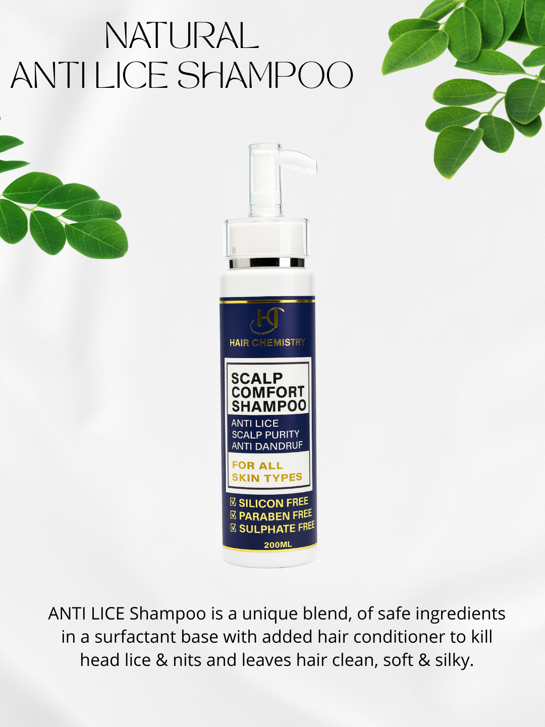 Anti-Lice Shampoo 200ml ( PREMIUM QUALITY )
