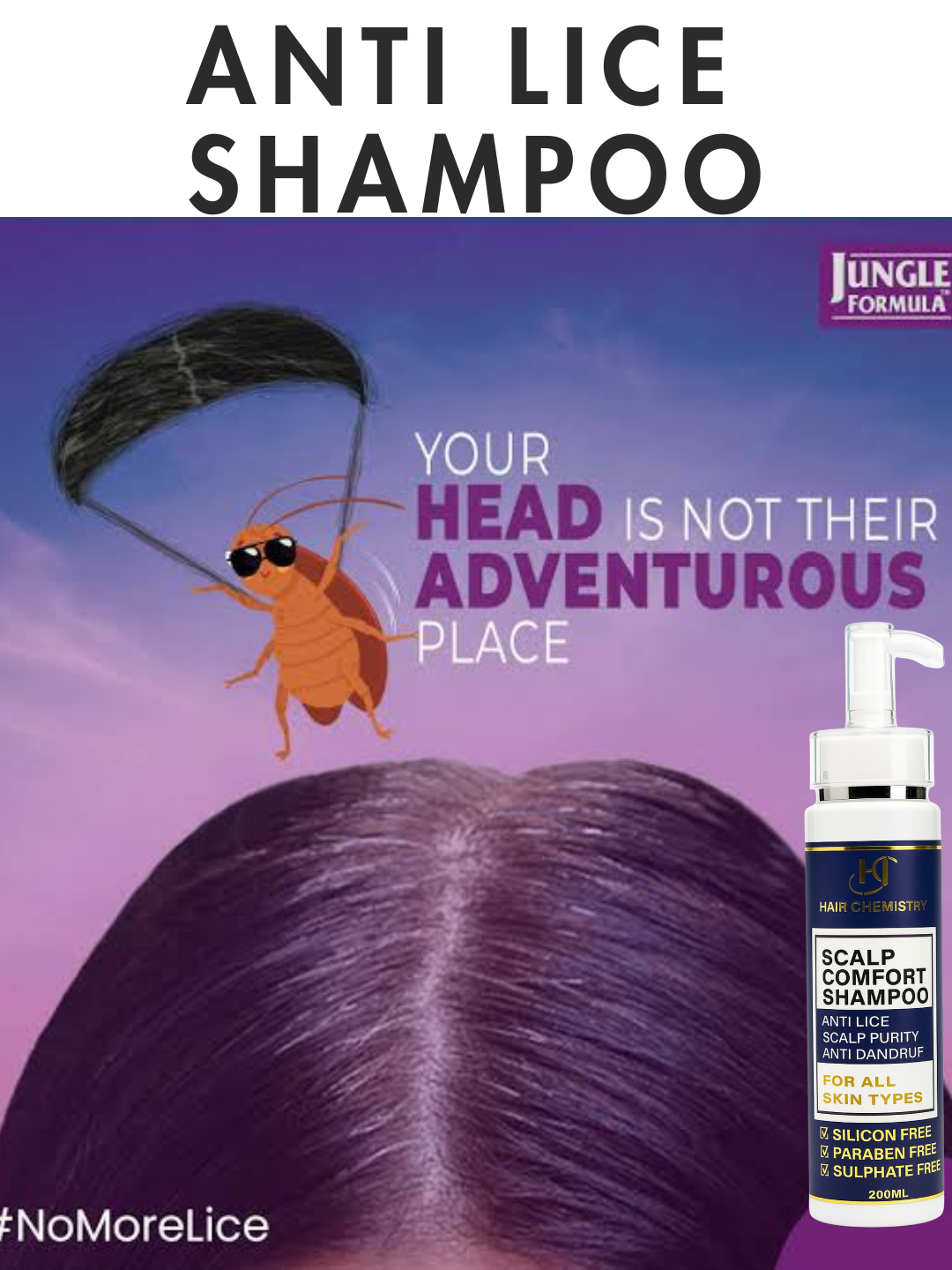 Anti-Lice Shampoo 200ml ( PREMIUM QUALITY )