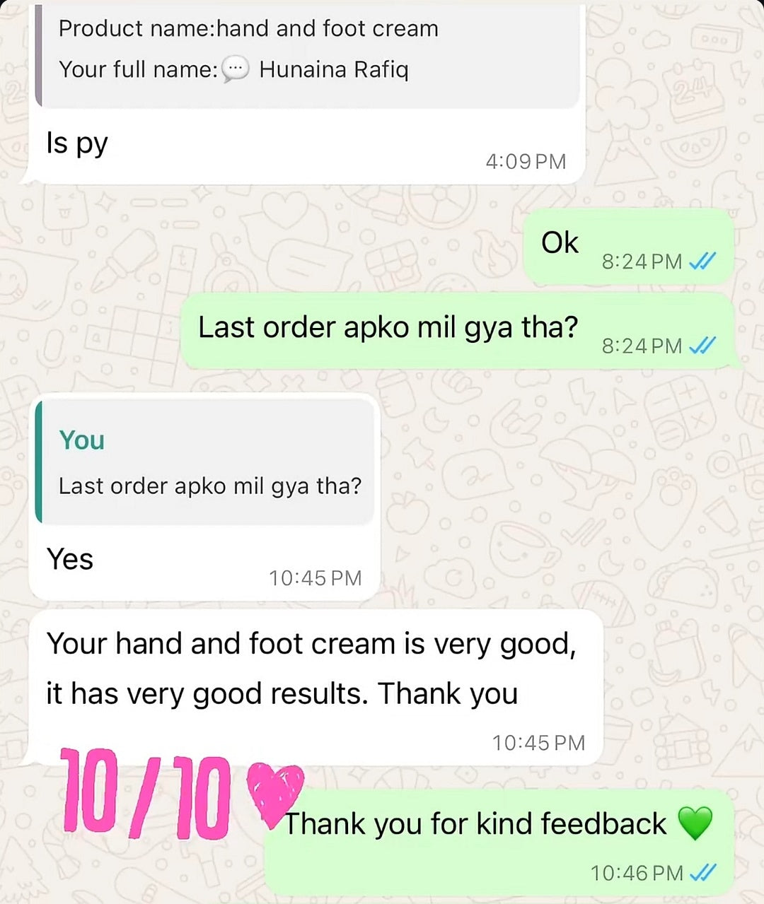 HAND FEET WHITENING CREAM (7 DAYS GURRANTTEE RESULTS )